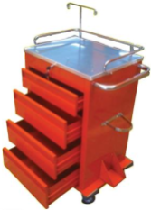 CARRO DE EMERGENCIA CHICO ACERO Marca NACIONAL Modelo MM49