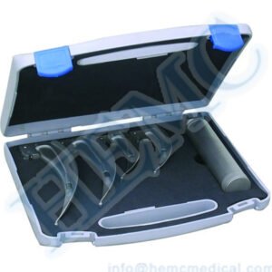ESTUCHE DE LARINGOSCOPIO 3 HOJAS Marca HEMCO Modelo MACMER
